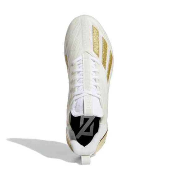 Adidas AdiZero Primeknit Football Cleats GX5122 White/Gold Men\'s size 8 NEW main image 10